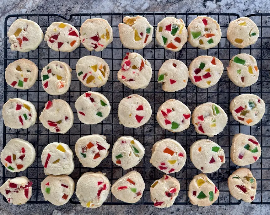 Baked Stained Glass Cookies