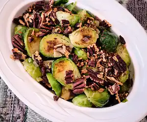 Brussels Sprouts with Pecans