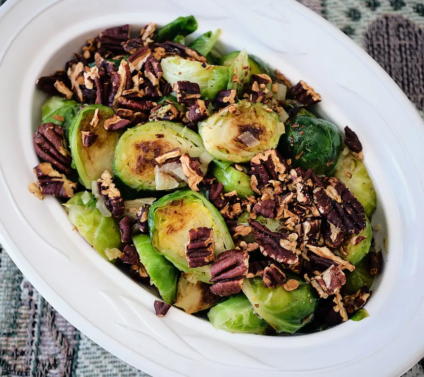 Brussels Sprouts with Pecans