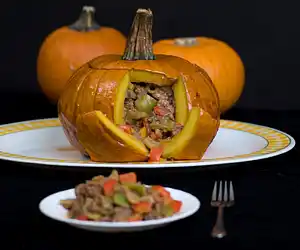 Beef in Costume for Halloween