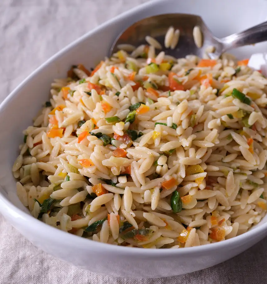 Tangy Lemon Orzo