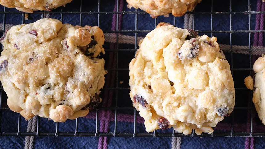 White Chocolate Scones