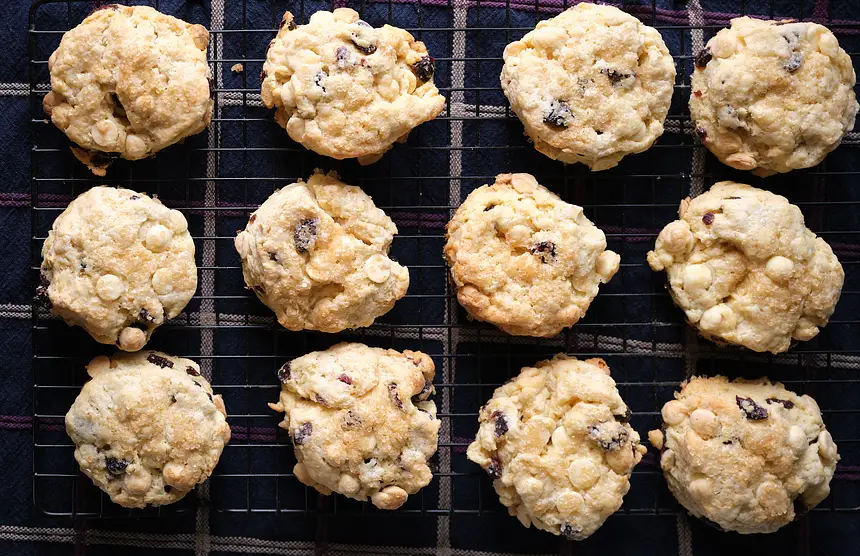 White Chocolate Scones
