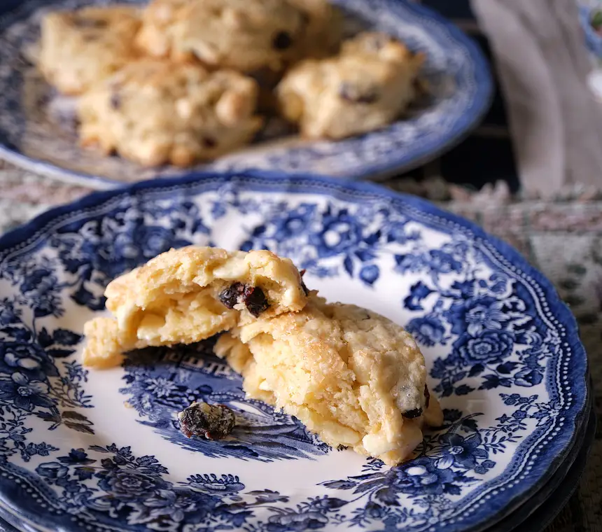 White Chocolate Scones