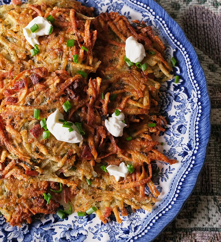 Ham & Potato Pancakes