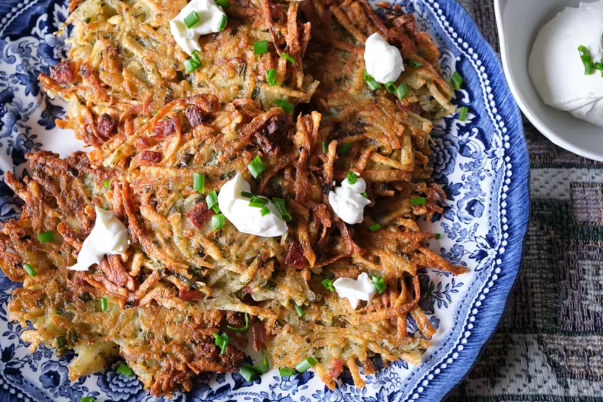Ham & Potato Pancakes
