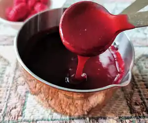 Brandied Raspberry Sauce