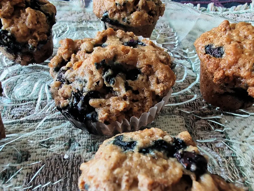 Alice's Blueberry Bran Muffins