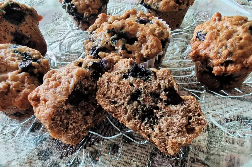 Alice’s Blueberry Bran Muffins