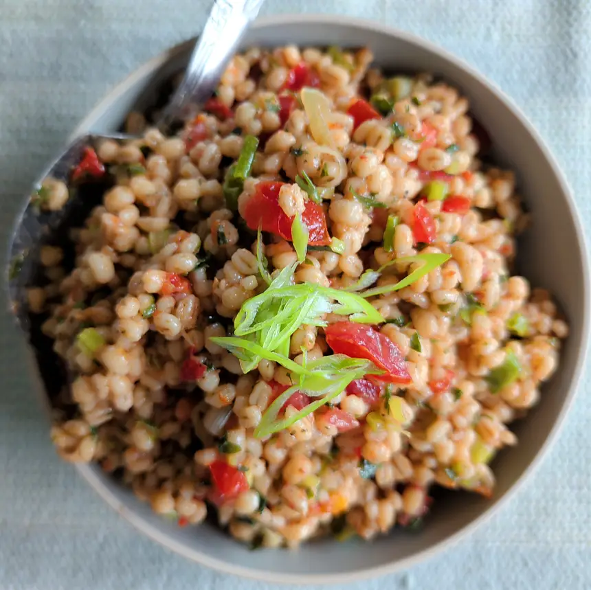 Instant Pot Barley Salad