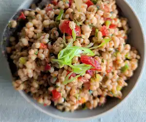 Instant Pot Barley Salad