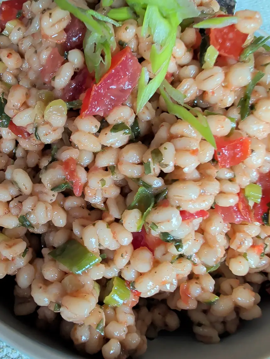 Instant Pot Barley Salad