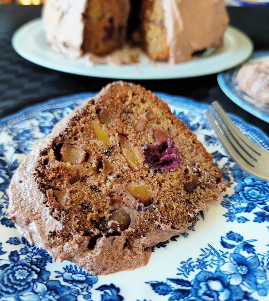 Spiced Italian Prune-Plum Cake