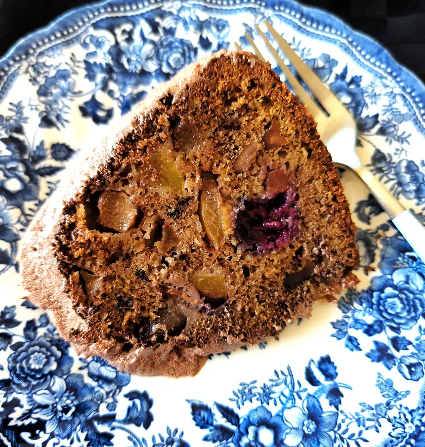 Spiced Italian Prune-Plum Cake