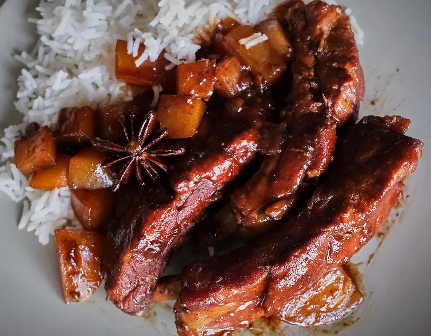 Pork Spareribs with Potatoes