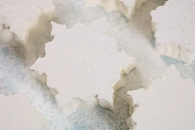 Christmas Marshmallow Snowflakes