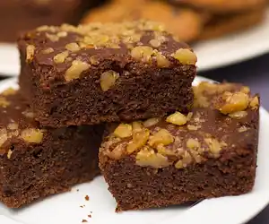 Low fat-Chocolate Brownies