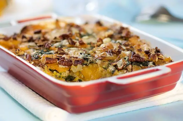 Butternut Squash & Cheddar Casserole