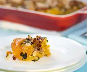 Butternut Squash & Cheddar Casserole