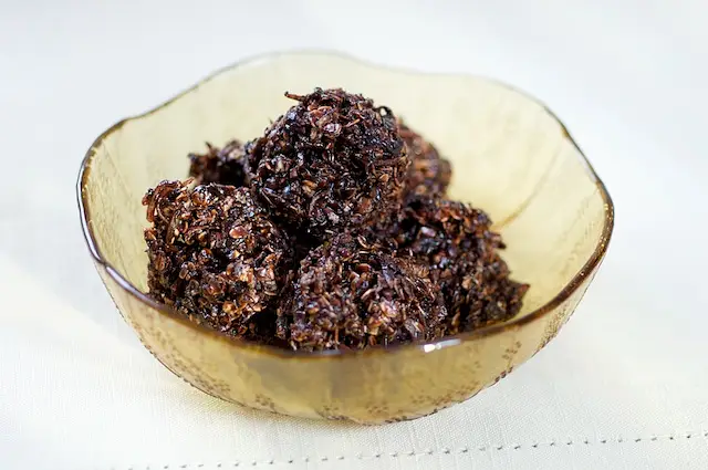No-Bake Coconut/Oatmeal Cookies