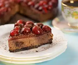 Black Forest Cherry Cheesecake