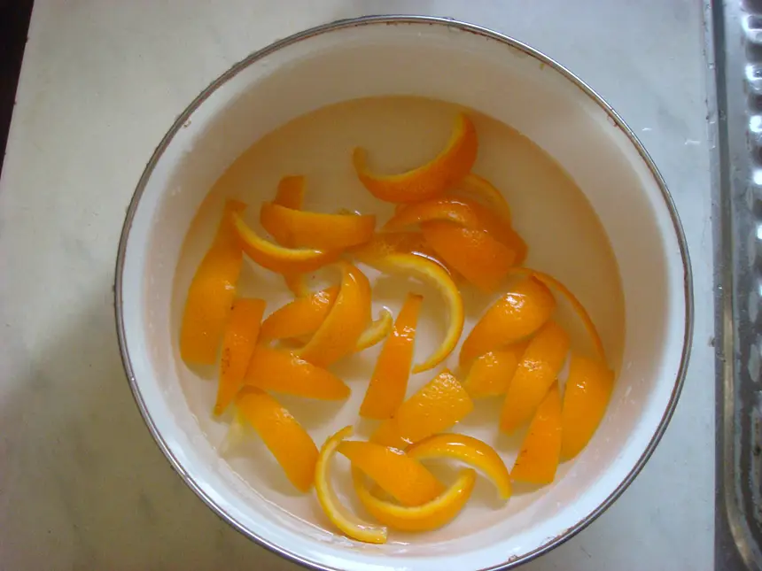 Homemade  Sweet Orange Peel