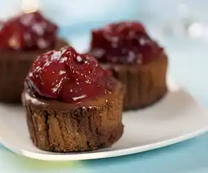 Black Forest Mini Cheesecakes