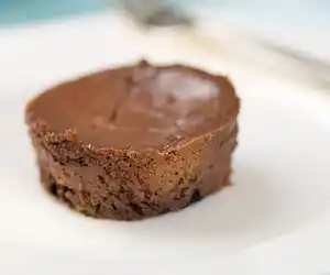 Crustless Chocolate Mini Cheesecakes