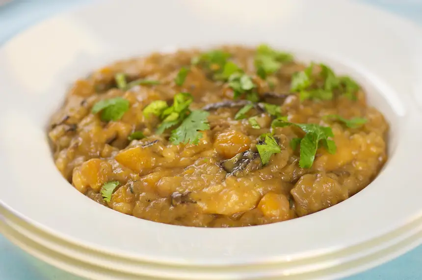 Butternut Squash & Shiitake Mushroom Risotto