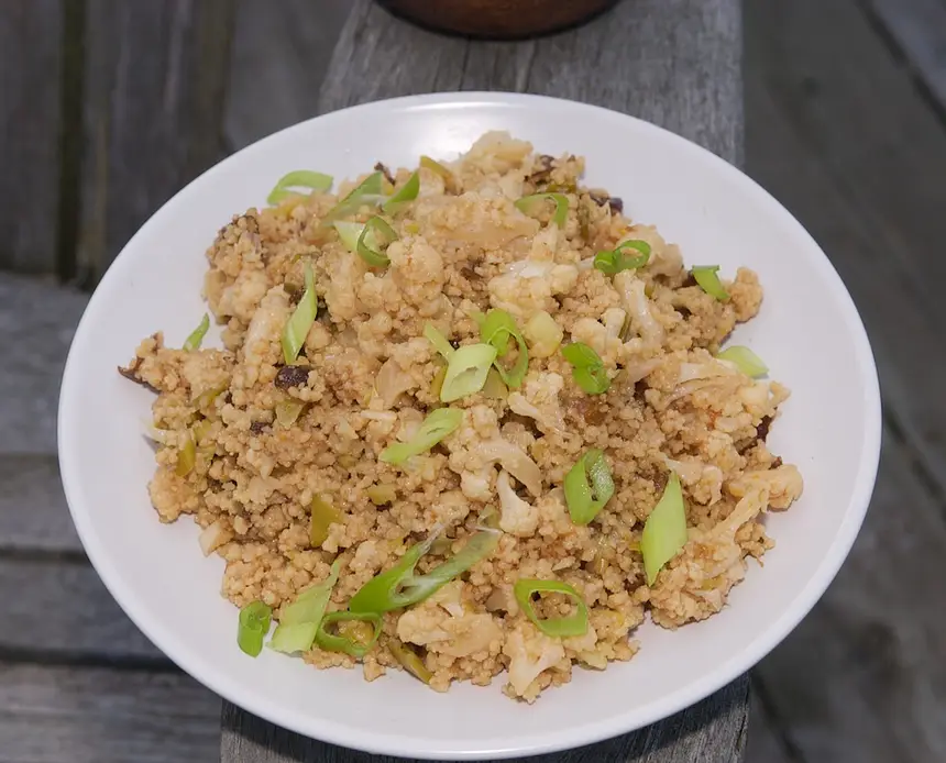 Cauliflower & Couscous Pilaf