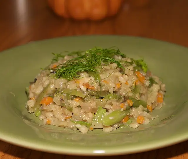 Barley Risotto with Fennel