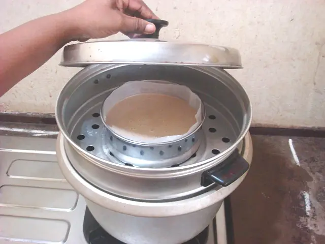 Homemade Steamed Sponge Cake