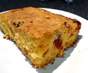 Cheese-Tomato Cornbread