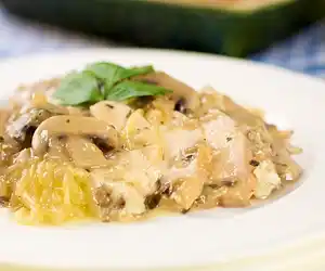Spaghetti Squash Tetrazzini