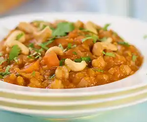 Chickpea, Lentil & Winter Squash Stew