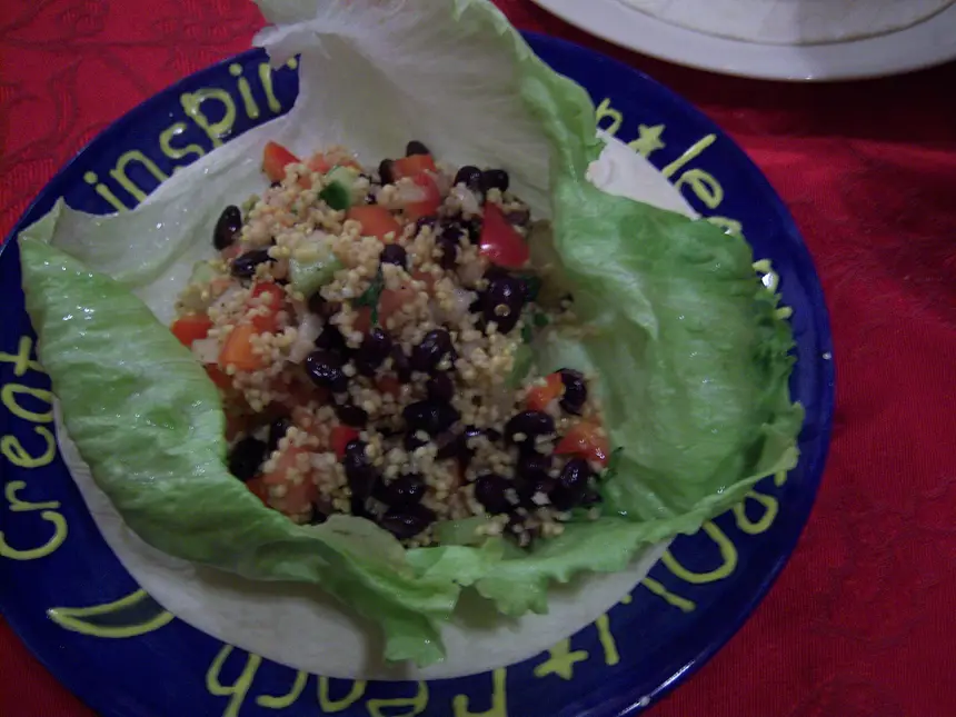 Black Bean & Millet Salad