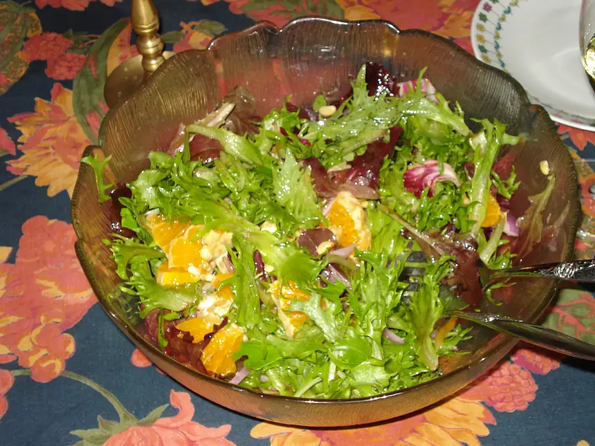 Mandrin Orange & Green Salad
