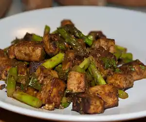 Orange & Miso Roasted Tofu & Asparagus