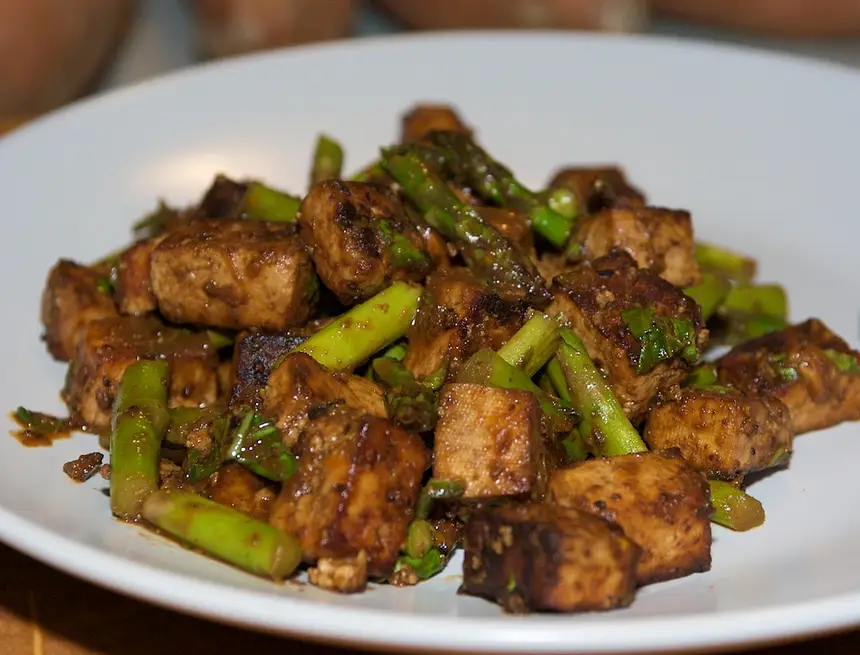 Orange & Miso Roasted Tofu & Asparagus