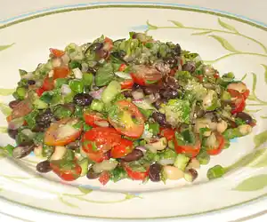 Spicy Bean & Corn Salsa - Superbowl