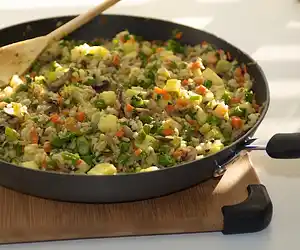 Pineapple Vegetarian Fried Rice