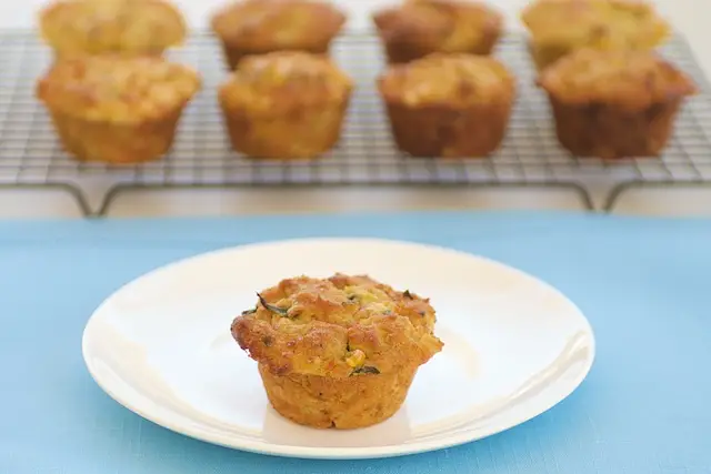 Spicy Cornbread Muffins