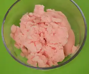 Fresh Watermelon & Low-fat Vanilla Yogurt Ice