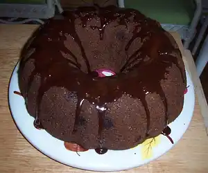 Chocolate Chip Rum Cake