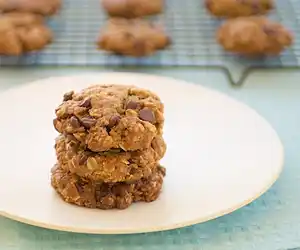 Peanut Butter Oatmeal Chocolate Chip Cookies