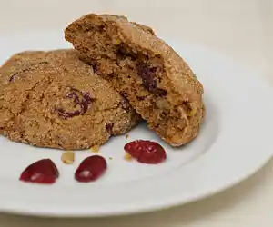 Cranberry, Orange & Nut Cookies
