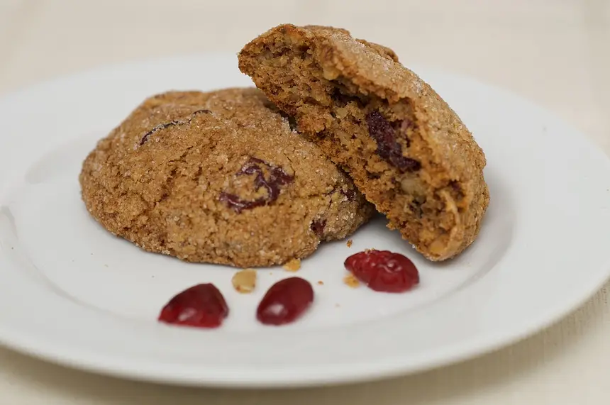 Cranberry, Orange & Nut Cookies
