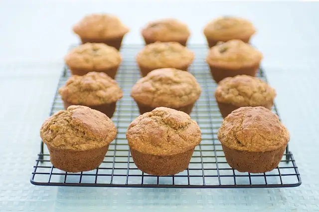 Banana & Oat Bran Muffins