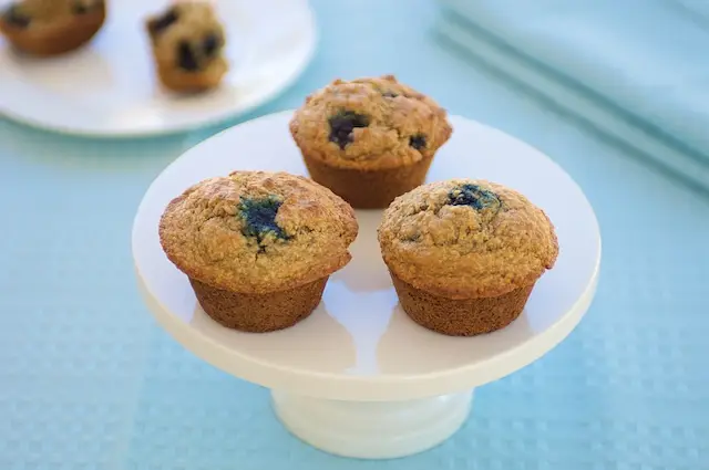Buttermilk Bran & Blueberry Muffins