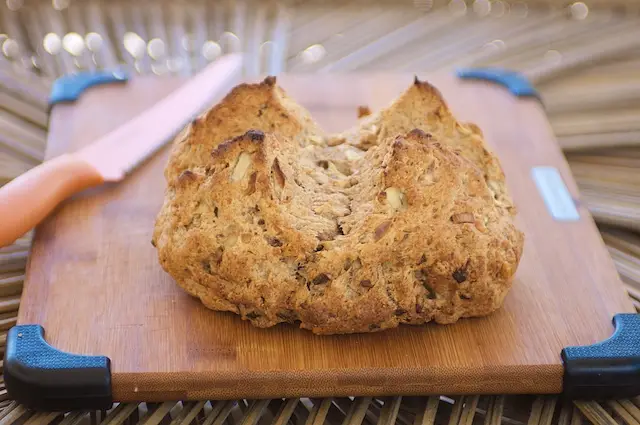 Irish Cheddar, Onion & Garlic Soda Bread